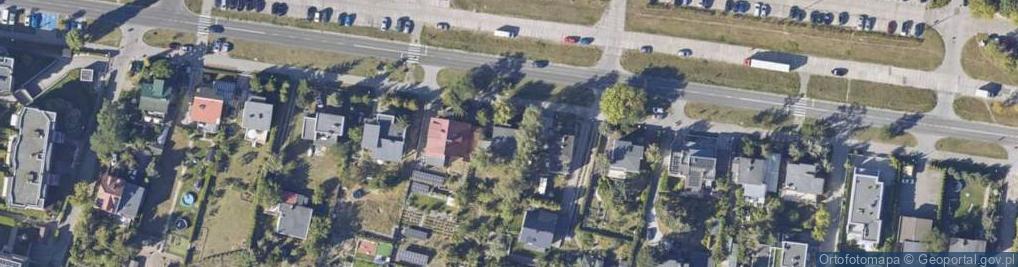 Zdjęcie satelitarne Przy Skarpie ul.