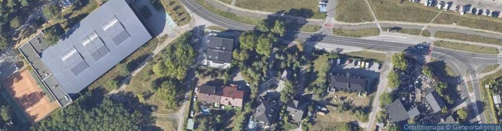 Zdjęcie satelitarne Przy Skarpie ul.