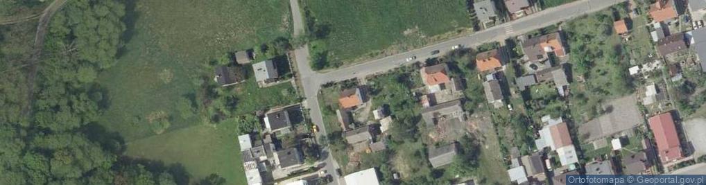 Zdjęcie satelitarne Przyjaciół Żołnierza ul.