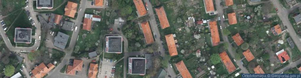 Zdjęcie satelitarne Prosta ul.