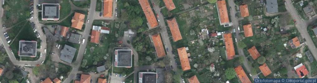 Zdjęcie satelitarne Prosta ul.