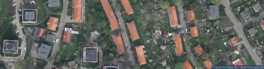 Zdjęcie satelitarne Prosta ul.