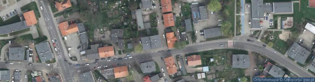 Zdjęcie satelitarne Przyjaciół Żołnierza ul.