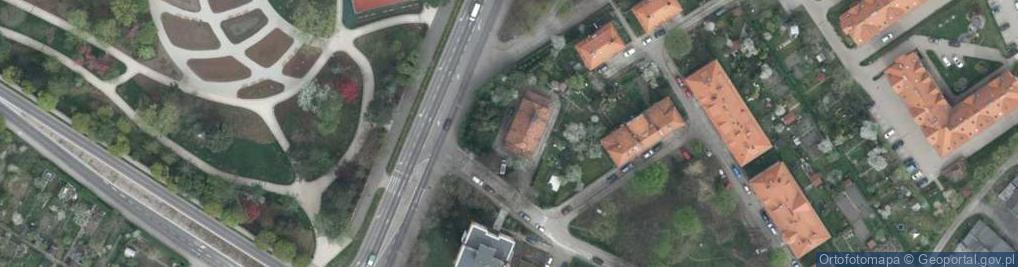 Zdjęcie satelitarne Proletariacka ul.