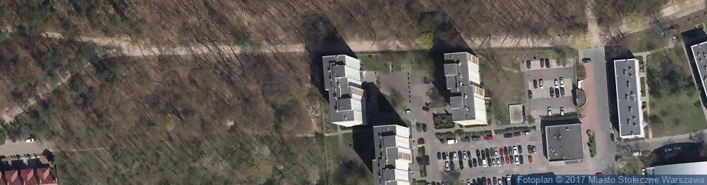 Zdjęcie satelitarne Przy Lasku ul.