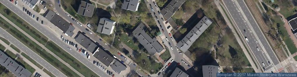 Zdjęcie satelitarne Pruszyńskiego Ksawerego ul.