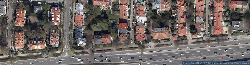 Zdjęcie satelitarne Prezydencka ul.