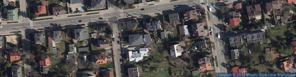Zdjęcie satelitarne Prawnicza ul.