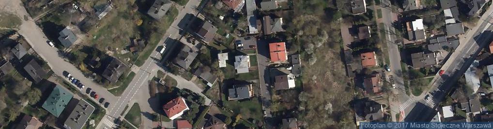 Zdjęcie satelitarne Prawnicza ul.