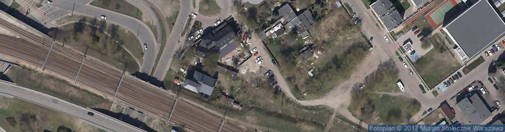 Zdjęcie satelitarne Praska ul.