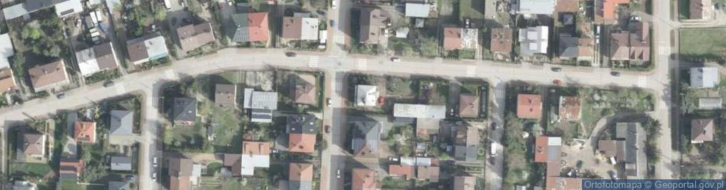 Zdjęcie satelitarne Prusa Bolesława ul.