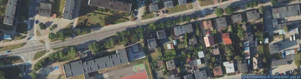 Zdjęcie satelitarne Prusa Bolesława ul.