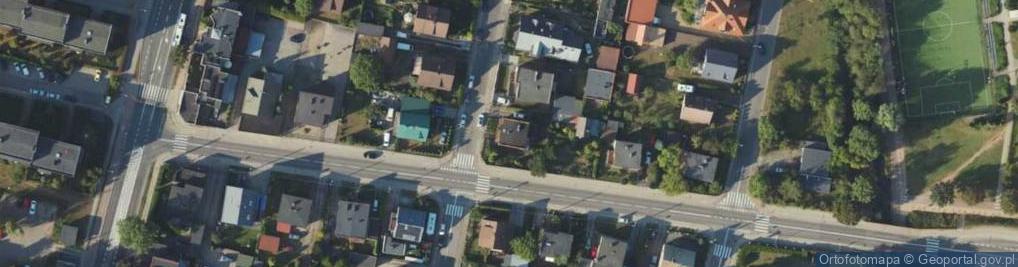 Zdjęcie satelitarne Pruszkowskiego Kazimierza, płk. ul.