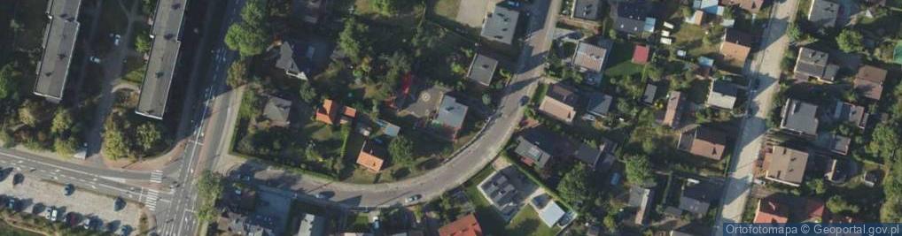 Zdjęcie satelitarne Pruszkowskiego Kazimierza, płk. ul.