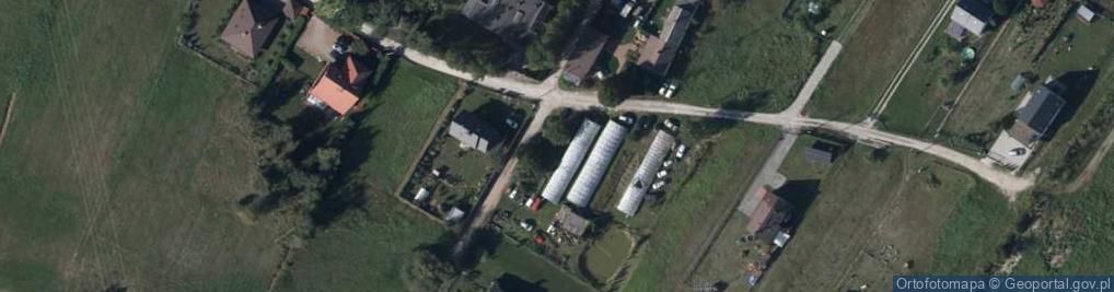 Zdjęcie satelitarne Projektowana ul.