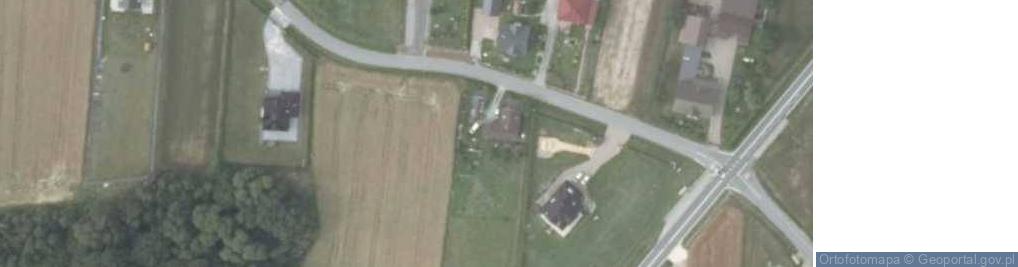 Zdjęcie satelitarne Przy Krzyżu ul.