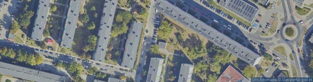 Zdjęcie satelitarne Przyjemna ul.