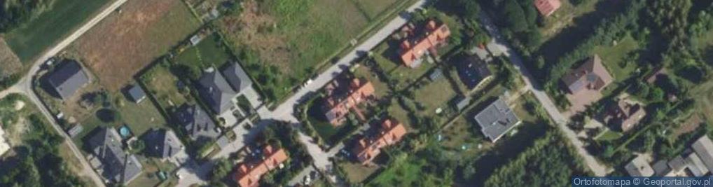 Zdjęcie satelitarne Przy Akacjach ul.