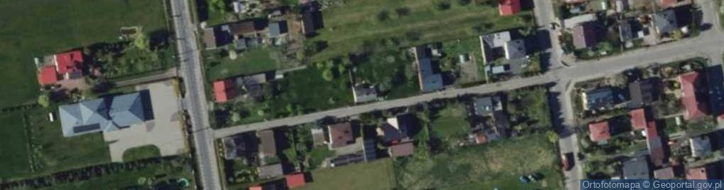 Zdjęcie satelitarne Projektowana ul.