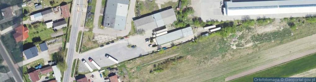 Zdjęcie satelitarne Przemysłowa ul.