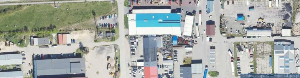 Zdjęcie satelitarne Przemysłowa ul.