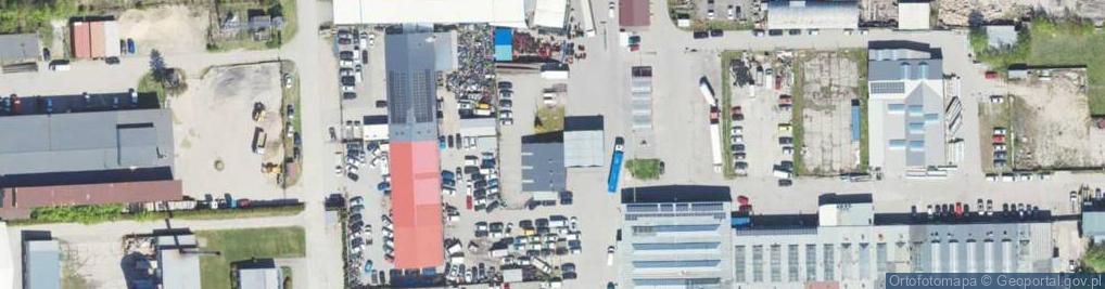 Zdjęcie satelitarne Przemysłowa ul.