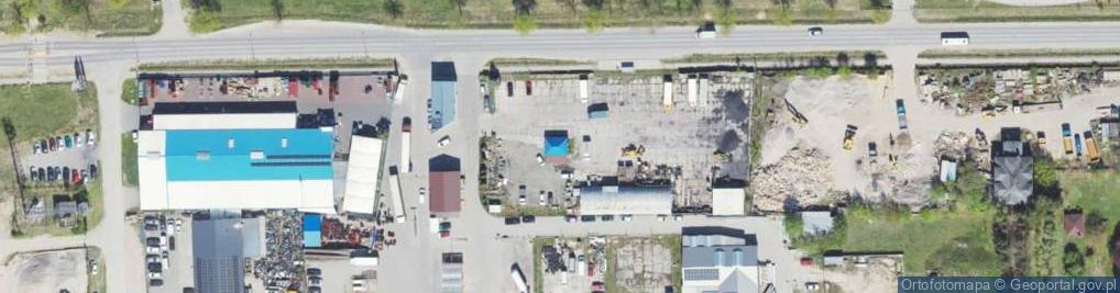 Zdjęcie satelitarne Przemysłowa ul.