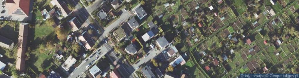 Zdjęcie satelitarne Przyjaciół ul.