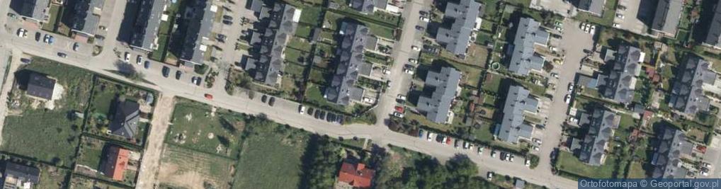 Zdjęcie satelitarne Przyjazna ul.