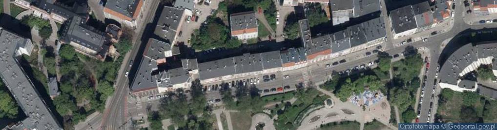 Zdjęcie satelitarne Prusa Bolesława ul.