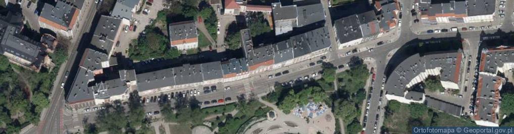 Zdjęcie satelitarne Prusa Bolesława ul.