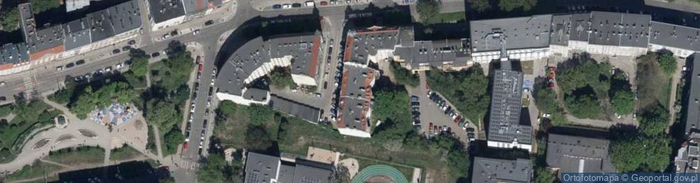 Zdjęcie satelitarne Przeskok ul.