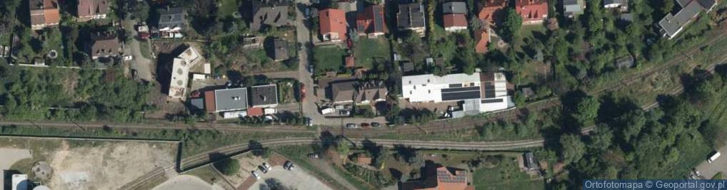Zdjęcie satelitarne Prusicka ul.