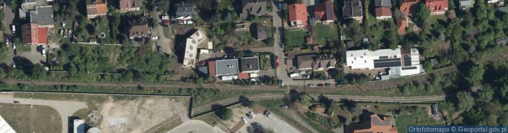 Zdjęcie satelitarne Prusicka ul.
