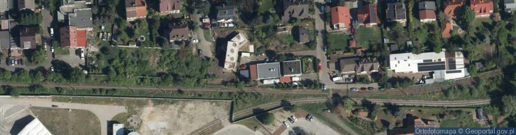 Zdjęcie satelitarne Prusicka ul.