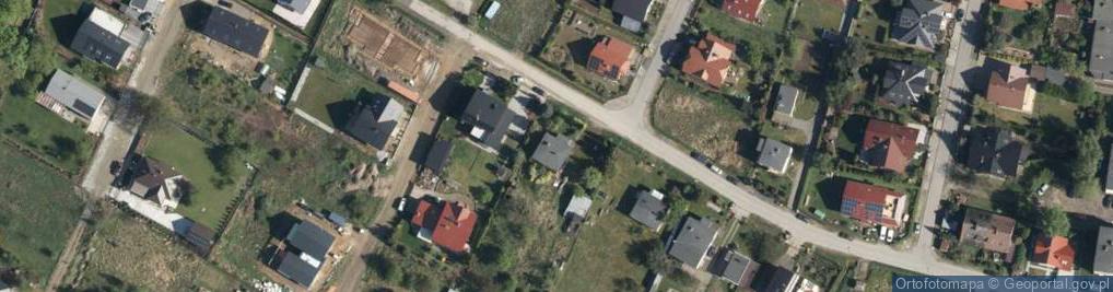 Zdjęcie satelitarne Przebiśniegowa ul.