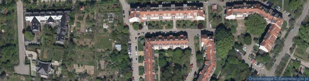 Zdjęcie satelitarne Promień ul.