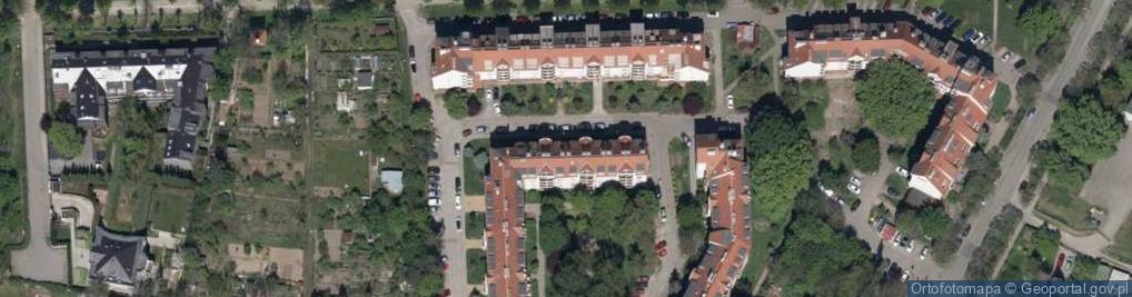 Zdjęcie satelitarne Promień ul.