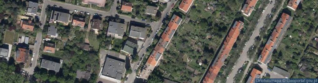 Zdjęcie satelitarne Promień ul.