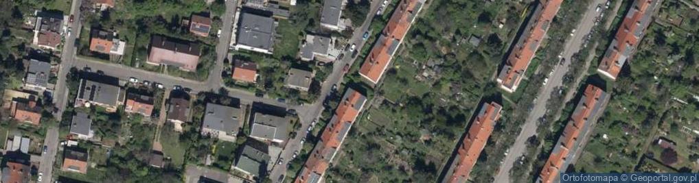 Zdjęcie satelitarne Promień ul.