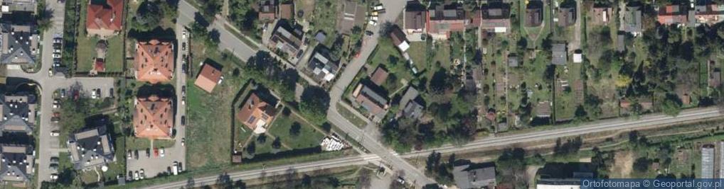 Zdjęcie satelitarne Przystankowa ul.