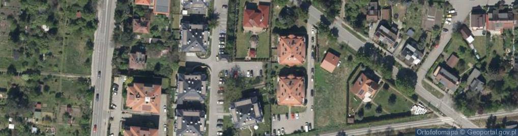 Zdjęcie satelitarne Przystankowa ul.