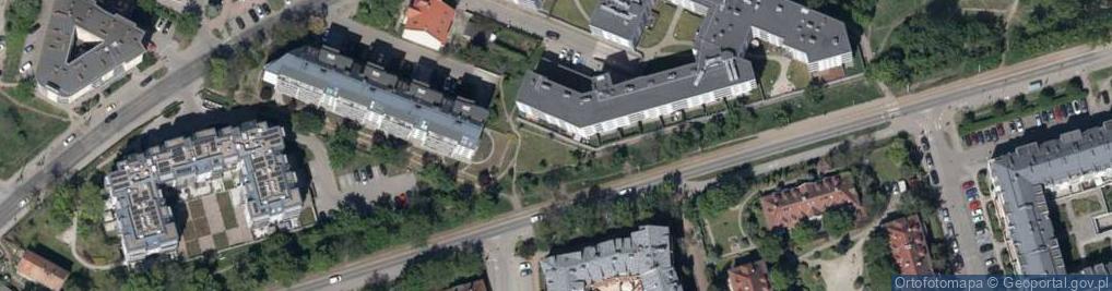 Zdjęcie satelitarne Przyjaźni ul.