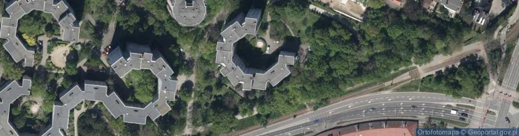 Zdjęcie satelitarne Przyjaźni ul.