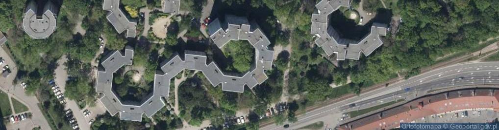 Zdjęcie satelitarne Przyjaźni ul.