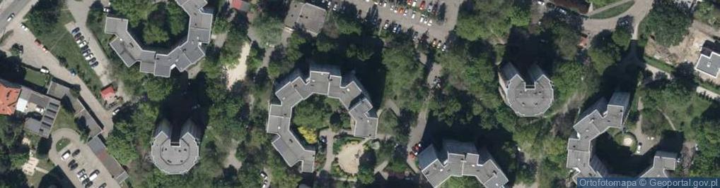 Zdjęcie satelitarne Przyjaźni ul.