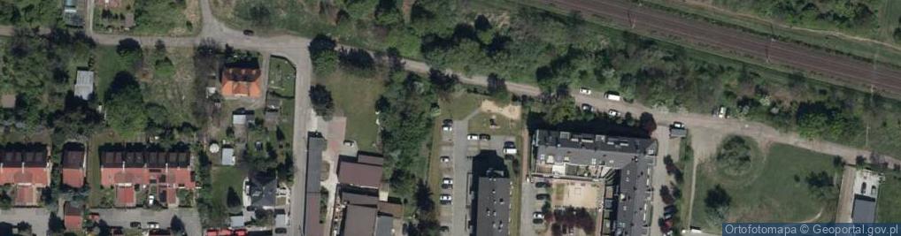Zdjęcie satelitarne Przednia ul.