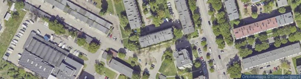 Zdjęcie satelitarne Przemysłowa ul.
