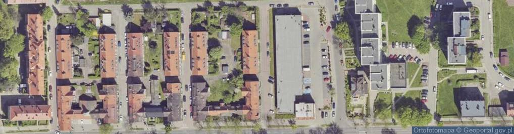 Zdjęcie satelitarne Przy Bramie ul.