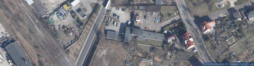 Zdjęcie satelitarne Przyjaciół Żołnierza ul.